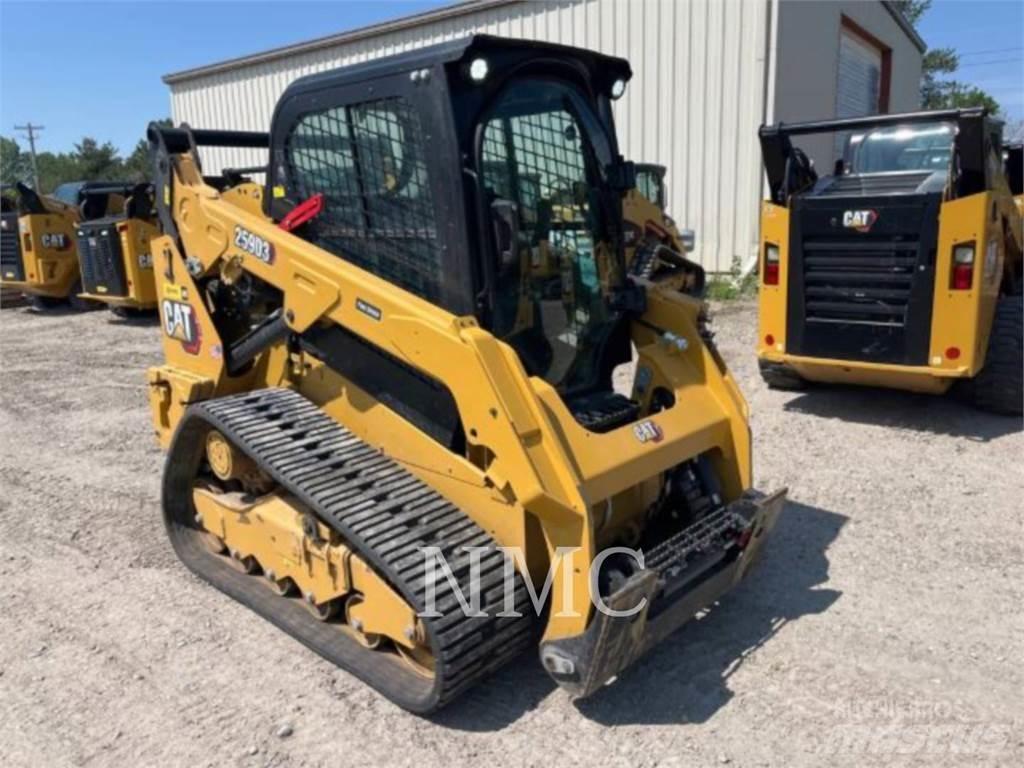 CAT 259D3 Lánctalpas homlokrakodók