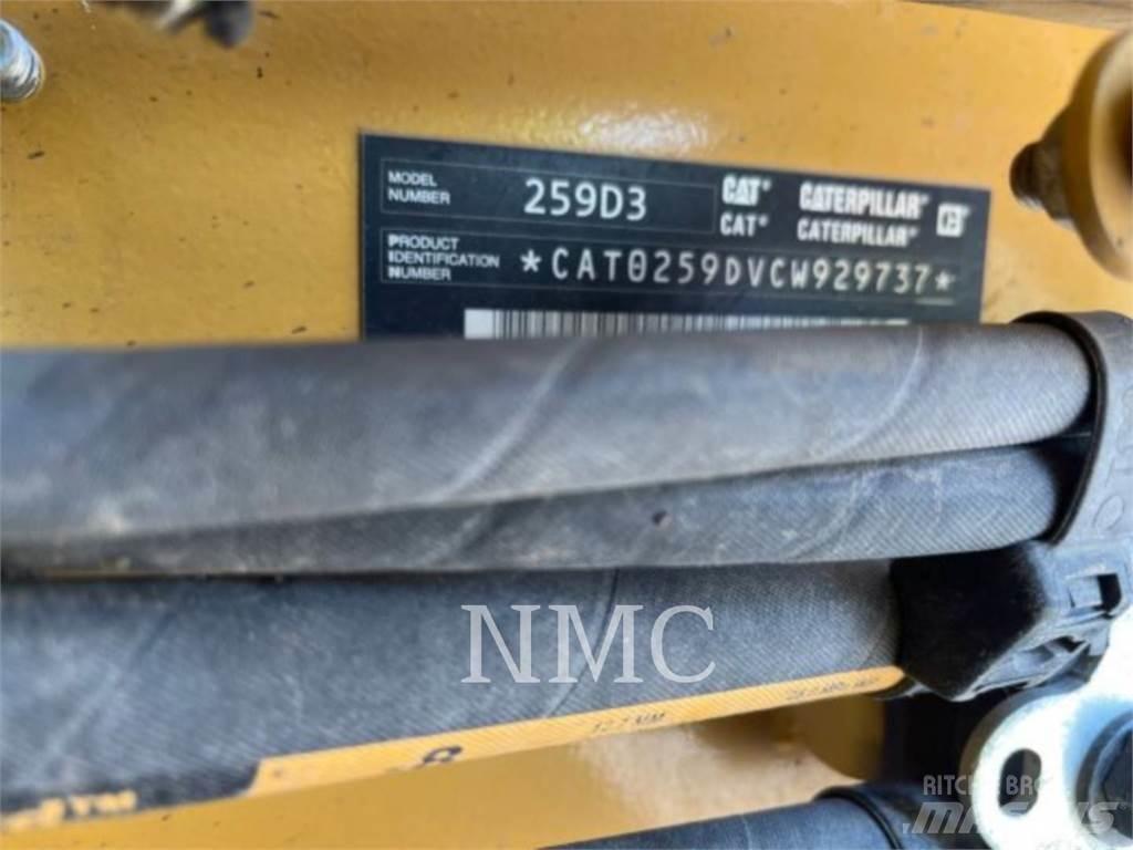 CAT 259D3 Lánctalpas homlokrakodók