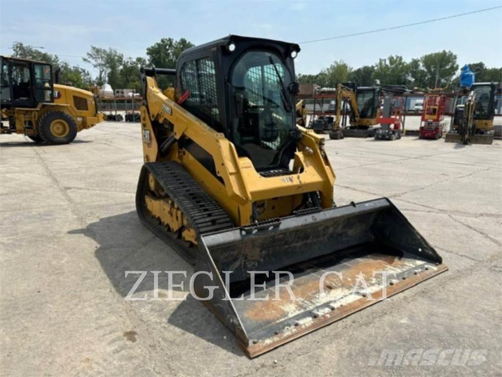 CAT 259D3 Lánctalpas homlokrakodók