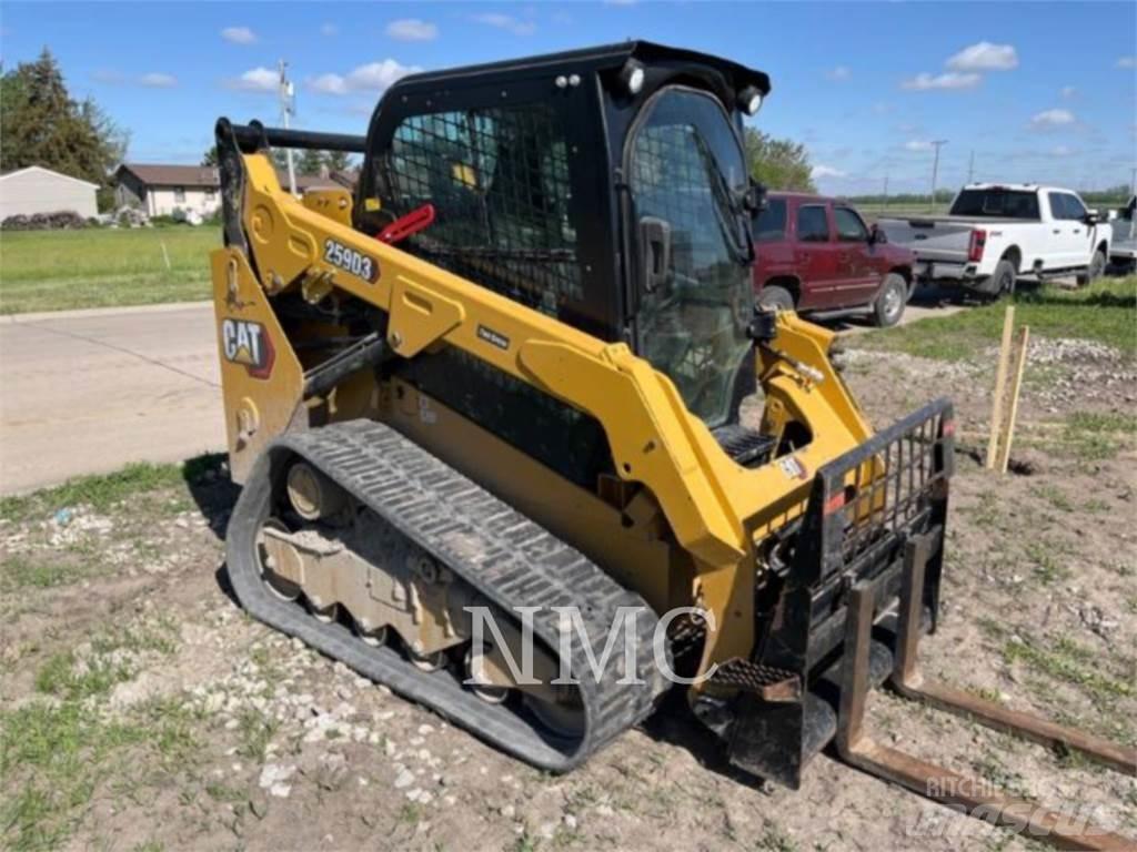 CAT 259D3 Lánctalpas homlokrakodók