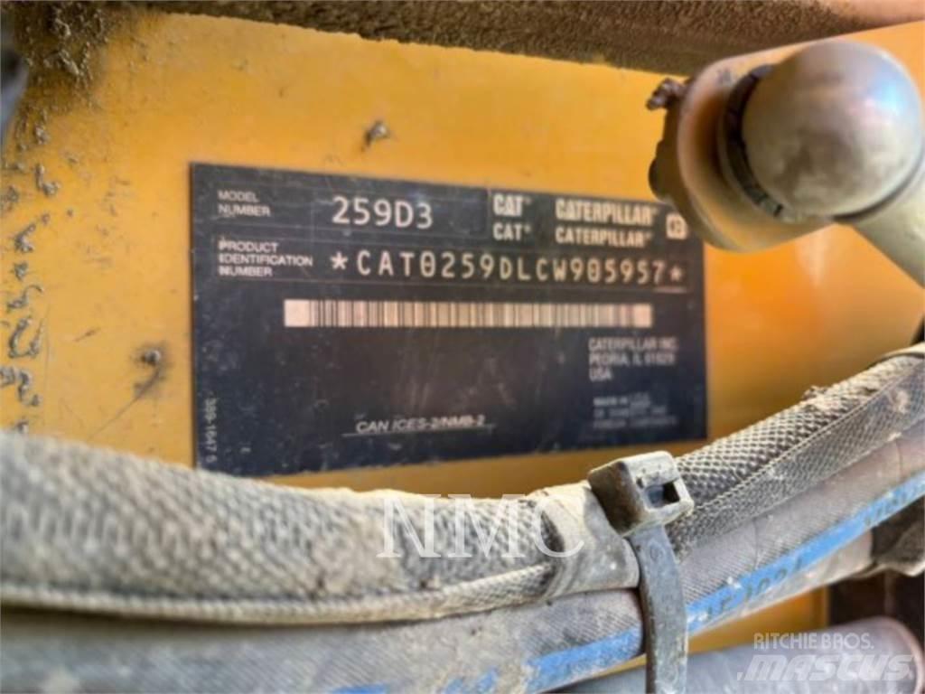 CAT 259D3 Lánctalpas homlokrakodók
