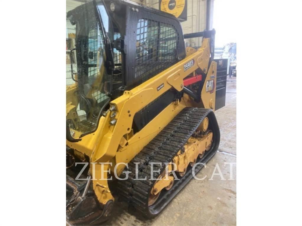CAT 259D3 Lánctalpas homlokrakodók