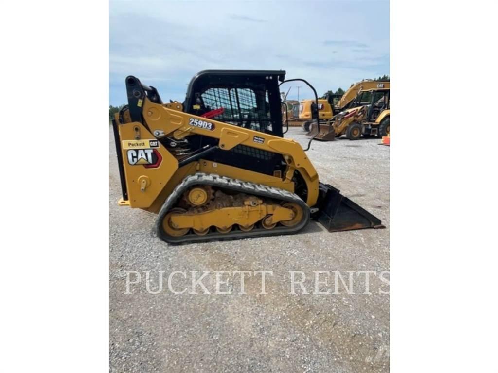 CAT 259D3 Lánctalpas homlokrakodók