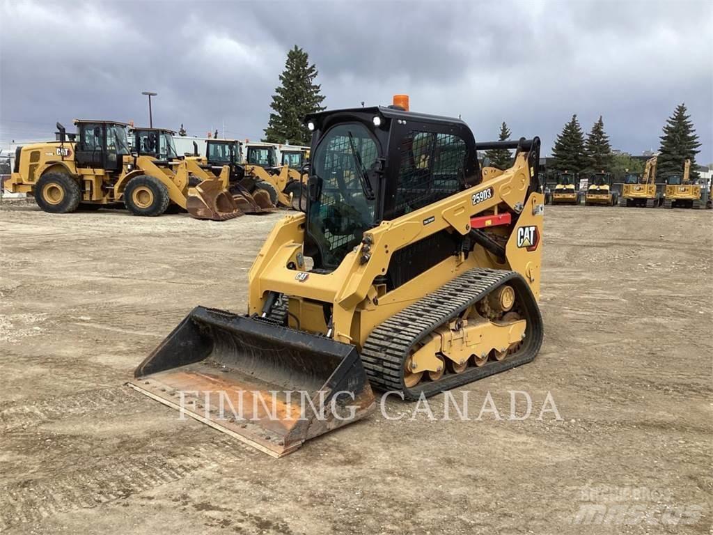 CAT 259D3 Lánctalpas homlokrakodók