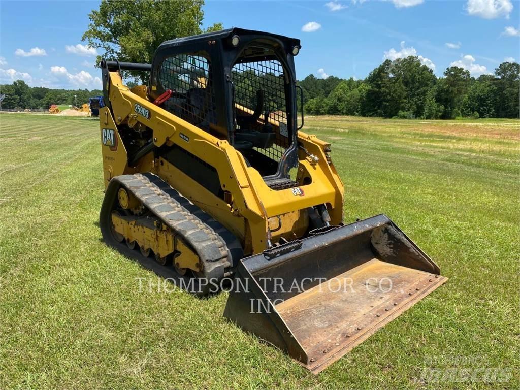 CAT 259D3 Lánctalpas homlokrakodók