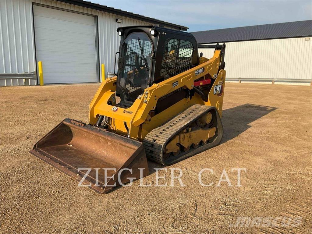 CAT 259D3 Lánctalpas homlokrakodók