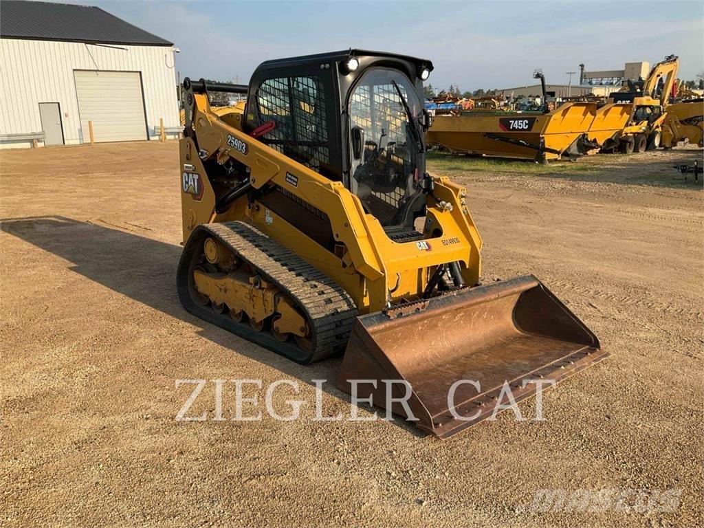 CAT 259D3 Lánctalpas homlokrakodók