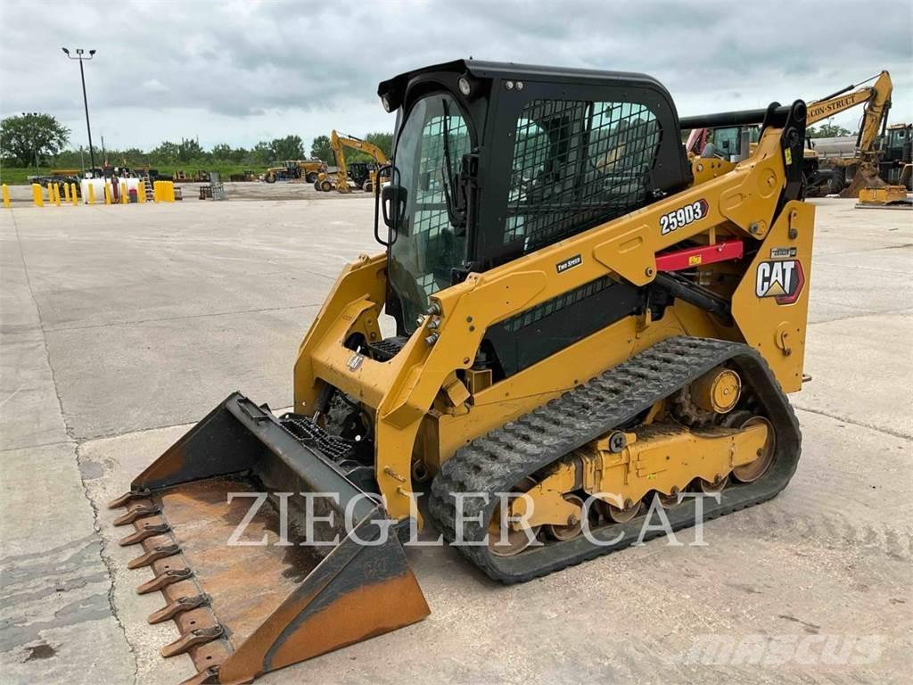 CAT 259D3 Lánctalpas homlokrakodók