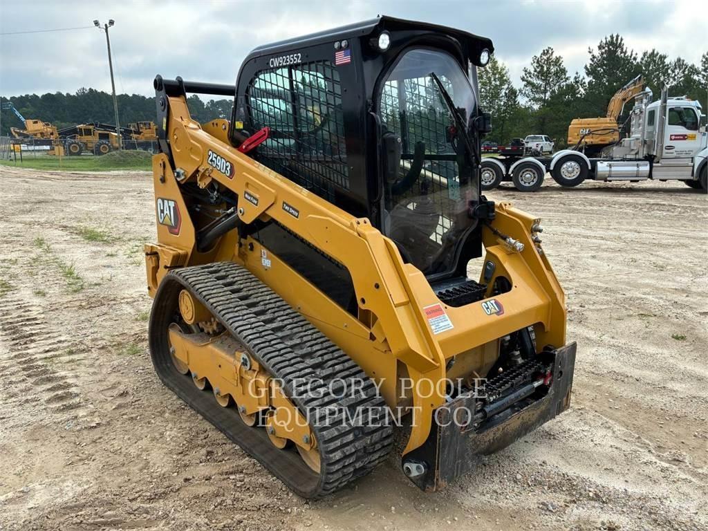CAT 259D3 Lánctalpas homlokrakodók