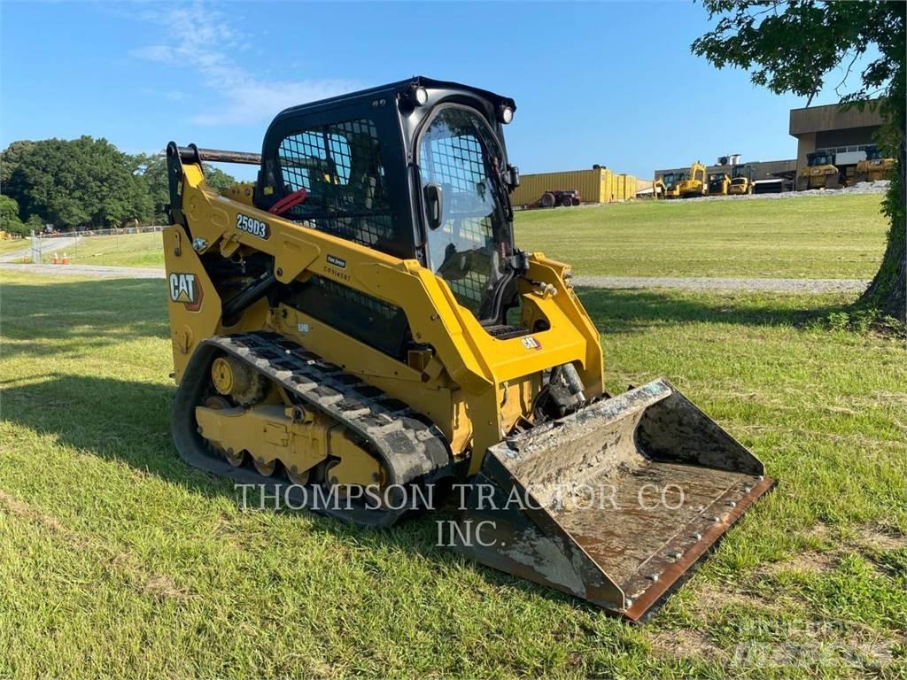 CAT 259D3 Lánctalpas homlokrakodók