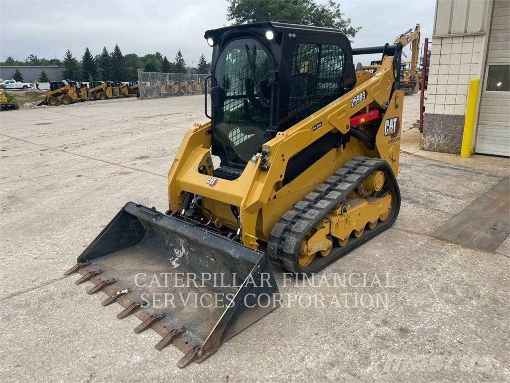 CAT 259D3 Lánctalpas homlokrakodók