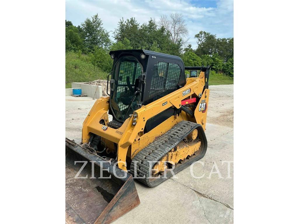 CAT 259D3 Lánctalpas homlokrakodók