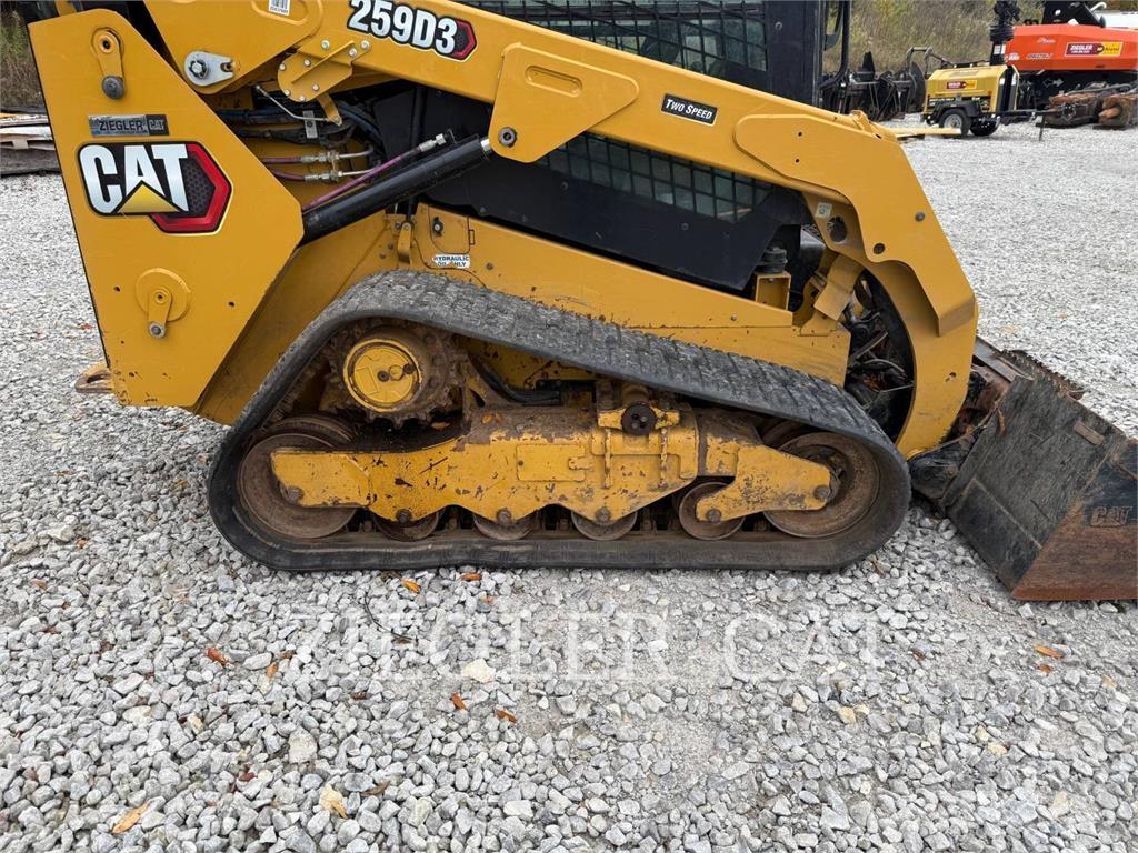 CAT 259D3 Lánctalpas homlokrakodók