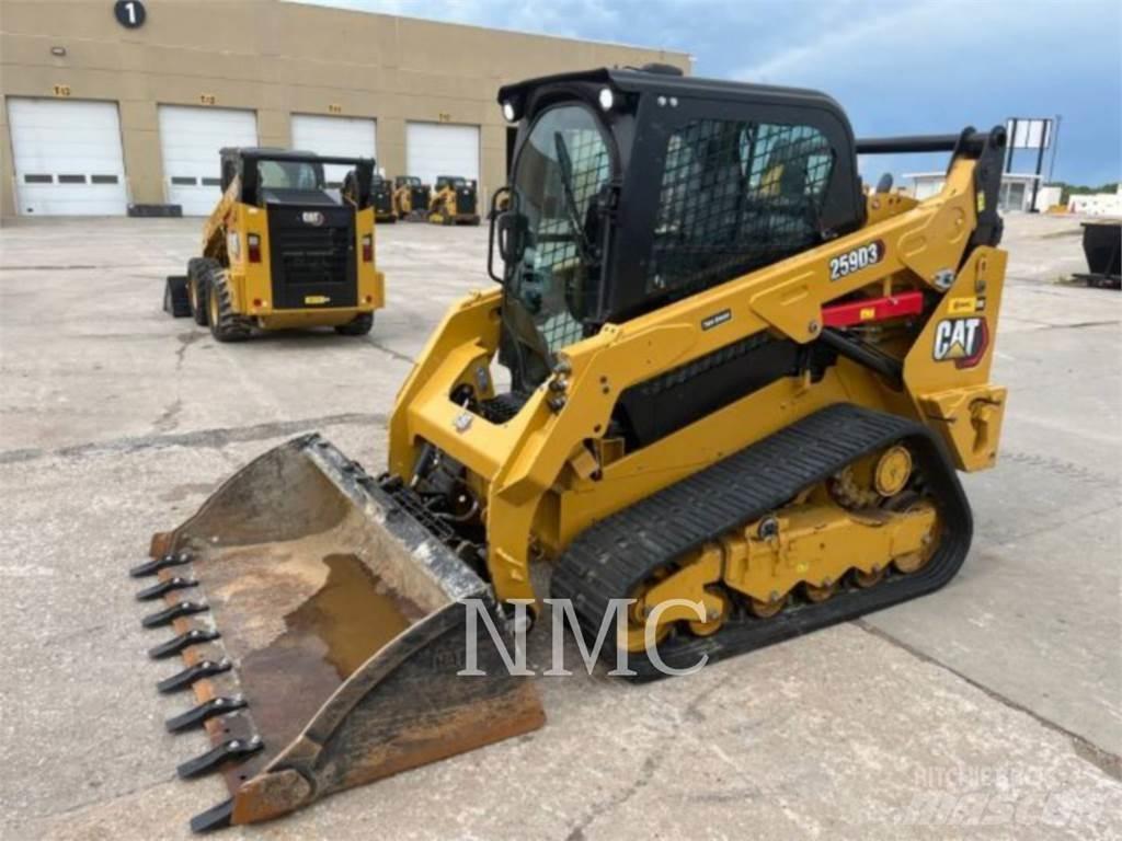 CAT 259D3 Lánctalpas homlokrakodók