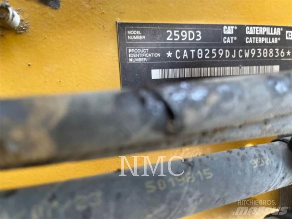 CAT 259D3 Lánctalpas homlokrakodók
