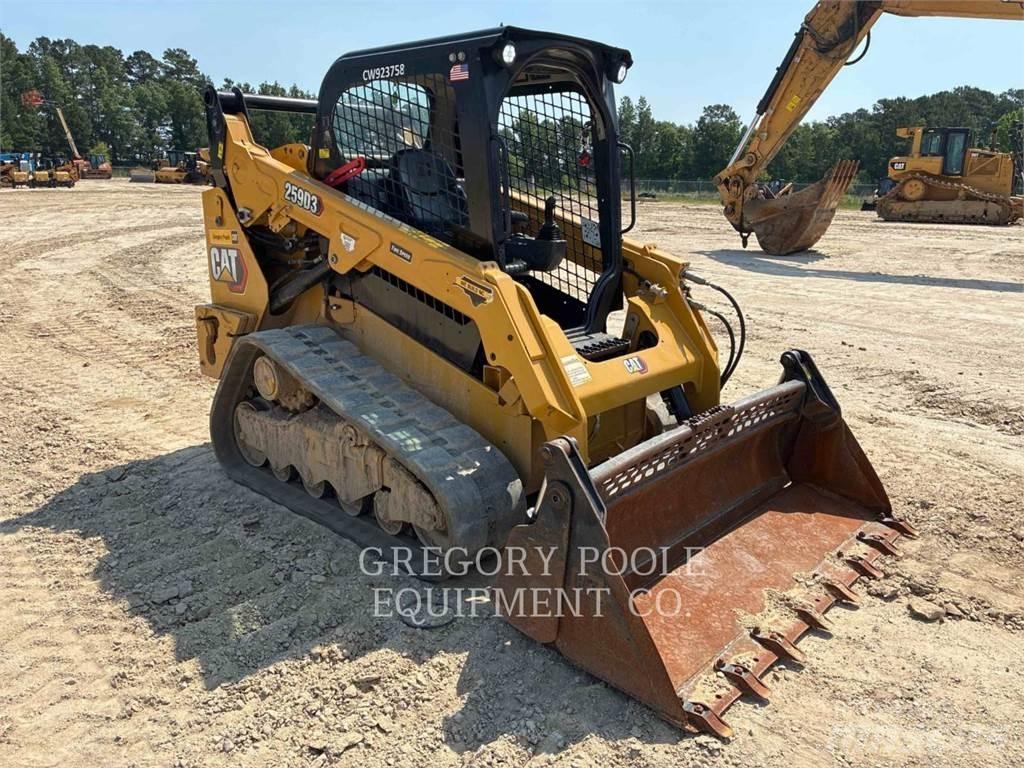 CAT 259D3 Lánctalpas homlokrakodók