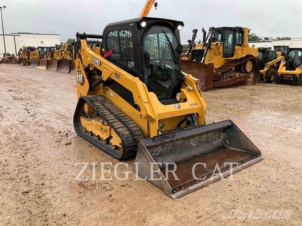 CAT 259D3 Lánctalpas homlokrakodók