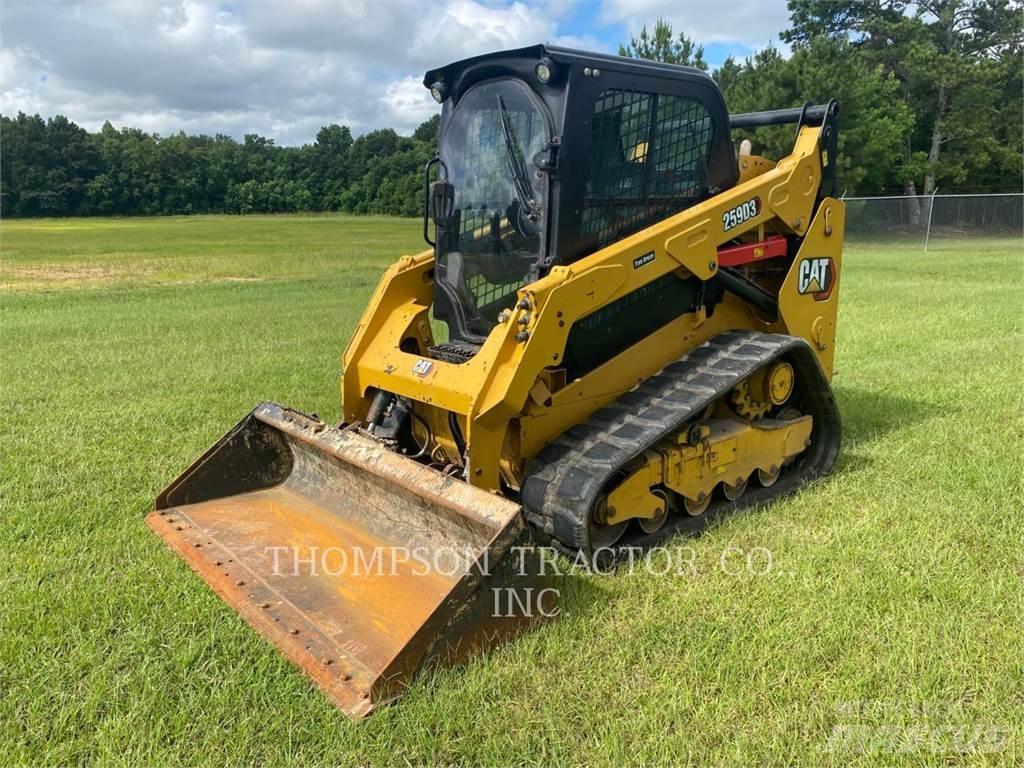 CAT 259D3 Lánctalpas homlokrakodók