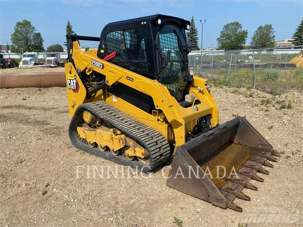 CAT 259D3 Lánctalpas homlokrakodók