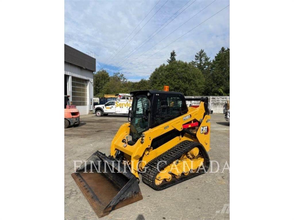 CAT 259D3 Lánctalpas homlokrakodók