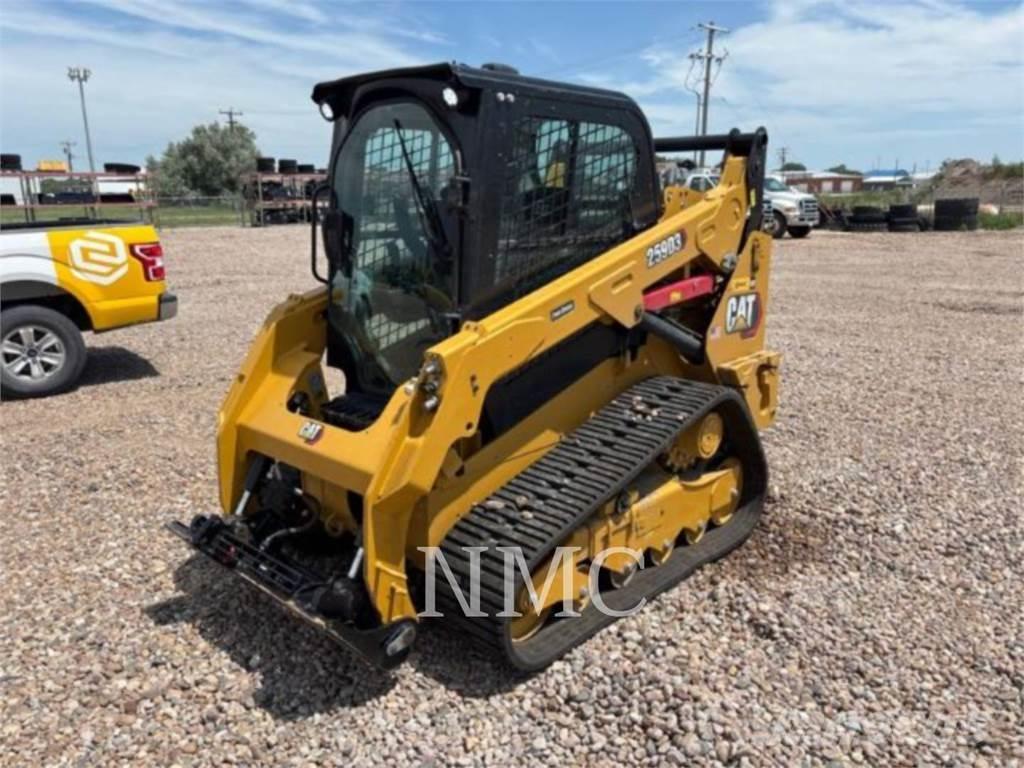 CAT 259D3 Lánctalpas homlokrakodók