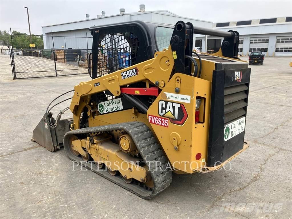 CAT 259D3 Kompaktrakodók