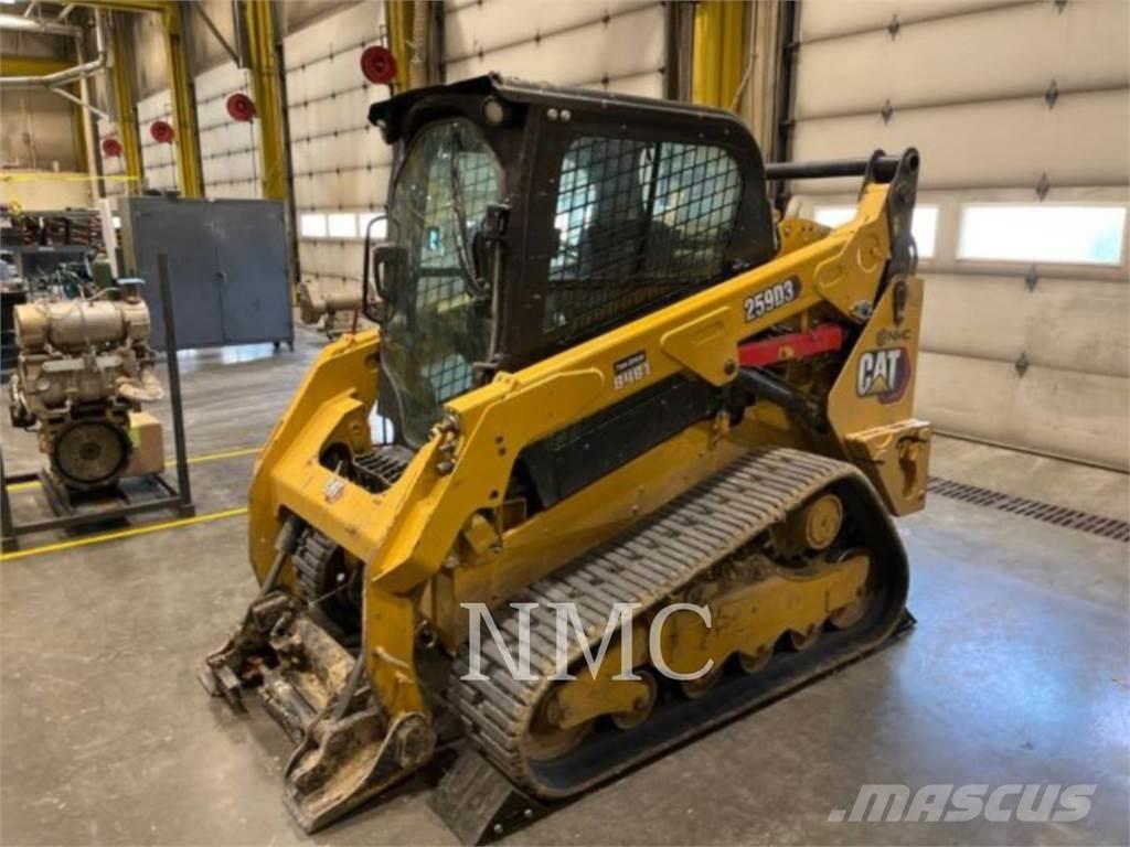 CAT 259D3 Lánctalpas homlokrakodók
