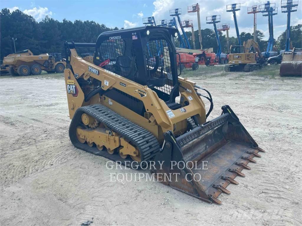 CAT 259D3 Lánctalpas homlokrakodók