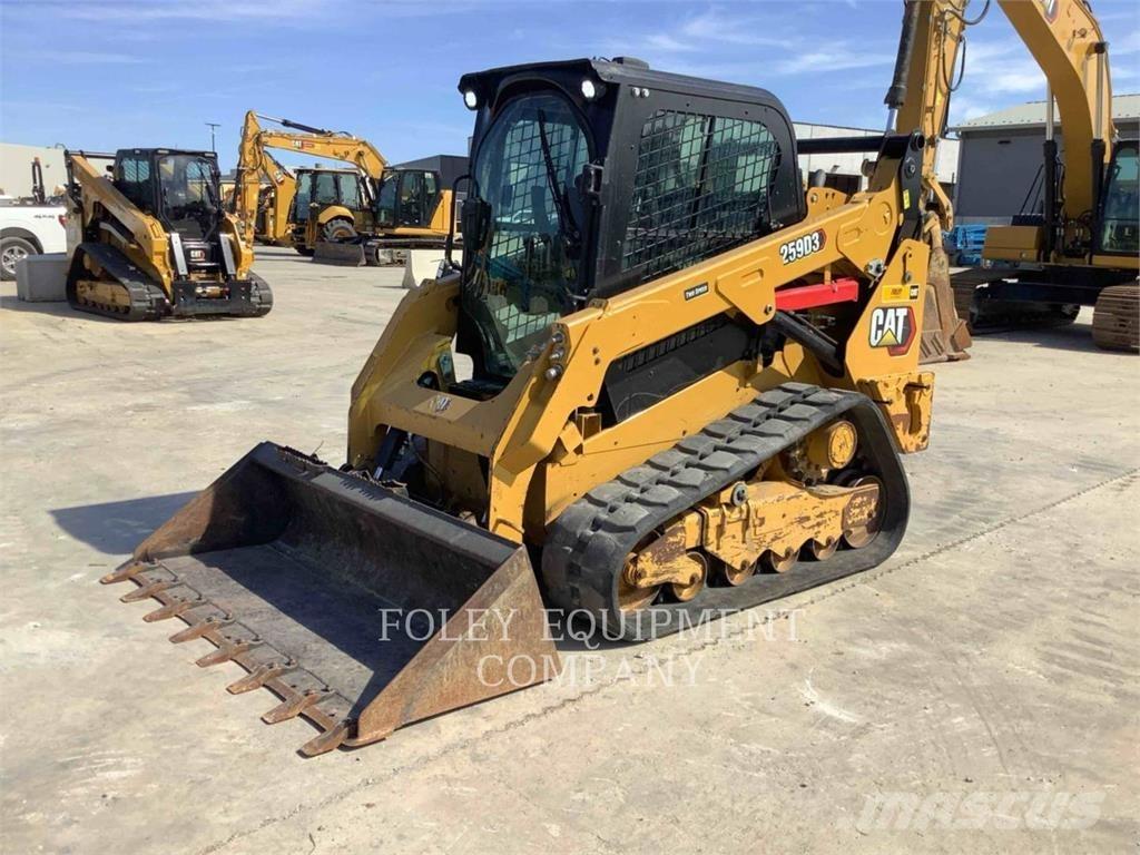 CAT 259D3 Kompaktrakodók