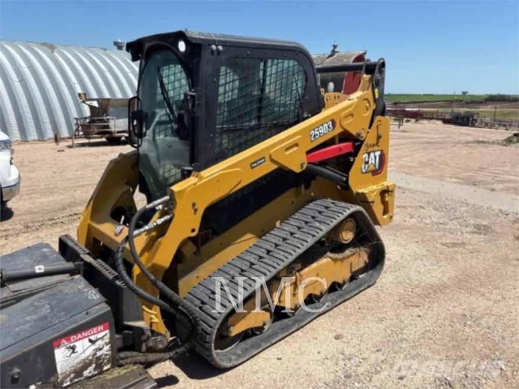 CAT 259D3 Lánctalpas homlokrakodók