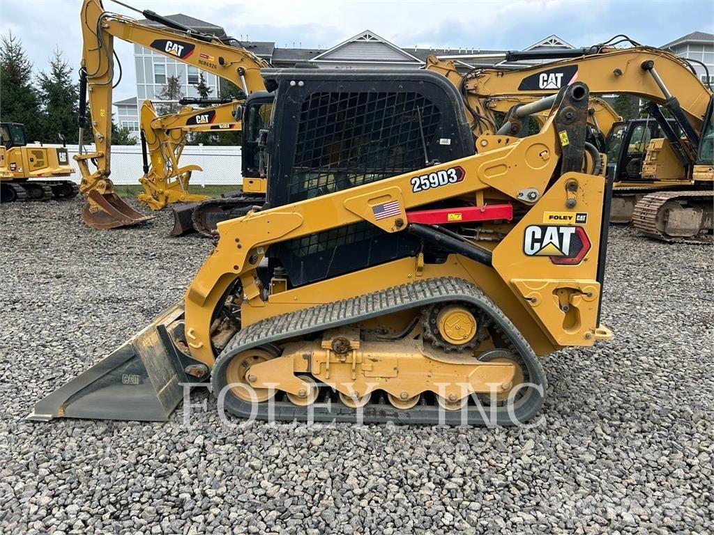 CAT 259D3 Lánctalpas homlokrakodók