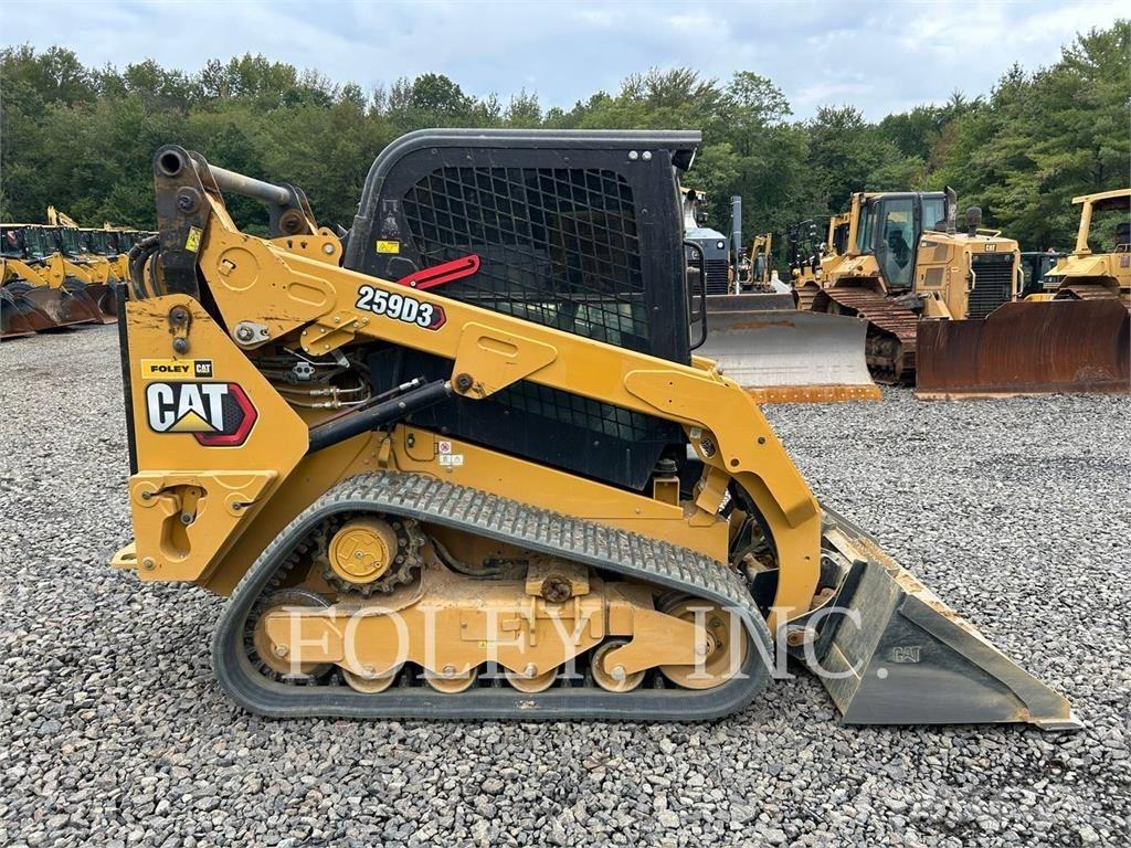 CAT 259D3 Lánctalpas homlokrakodók