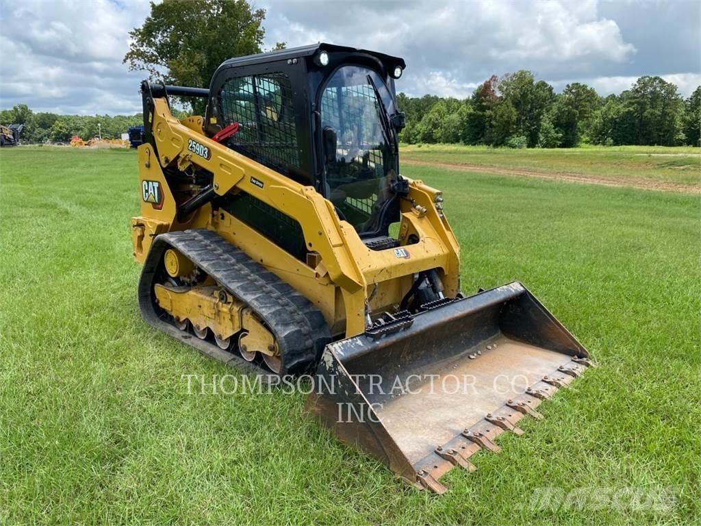 CAT 259D3 Lánctalpas homlokrakodók