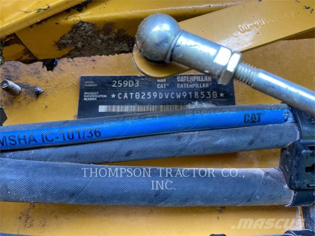 CAT 259D3 Lánctalpas homlokrakodók