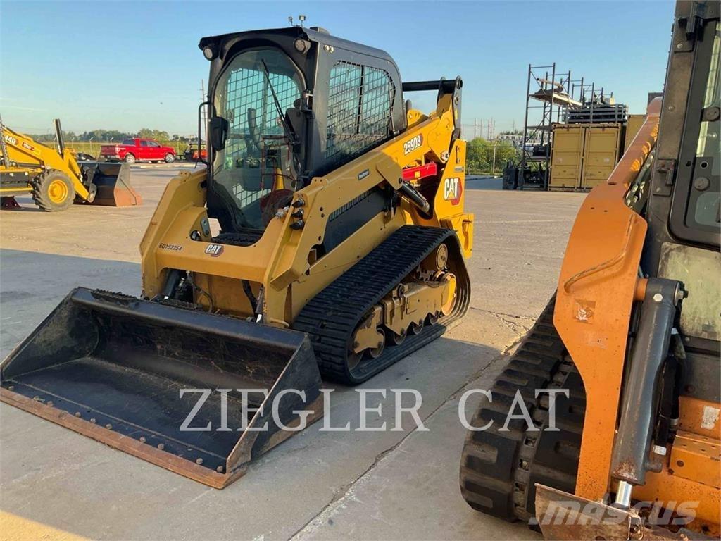 CAT 259D3 Lánctalpas homlokrakodók