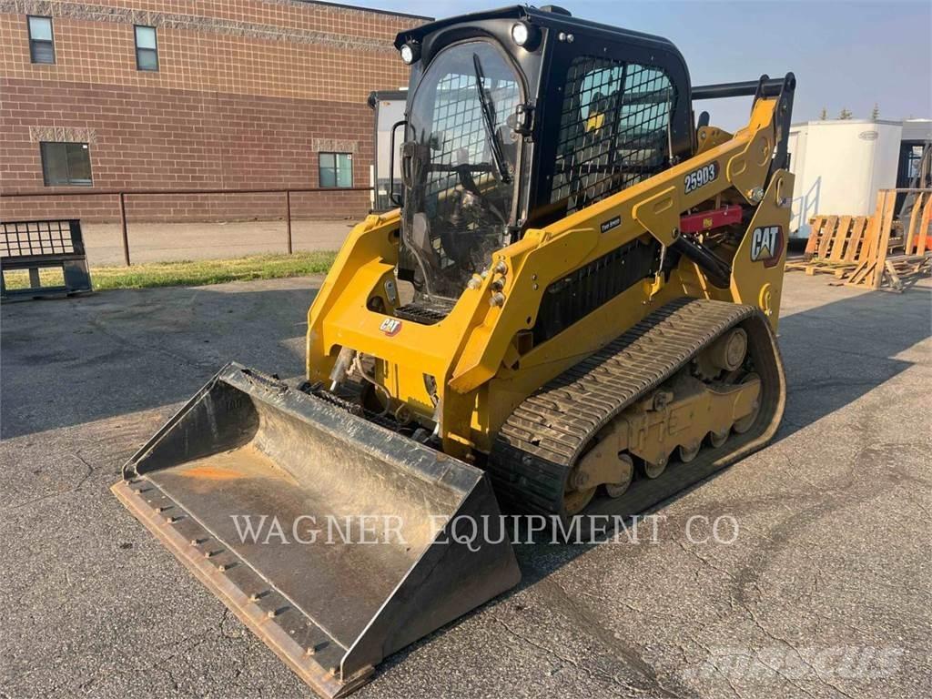 CAT 259D3 Lánctalpas homlokrakodók
