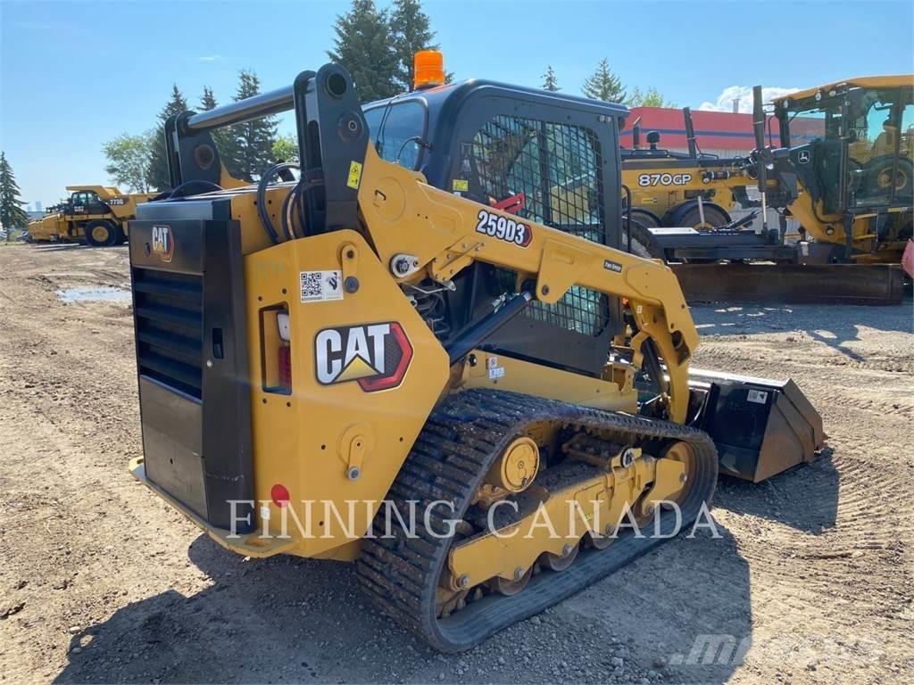 CAT 259D3 Lánctalpas homlokrakodók