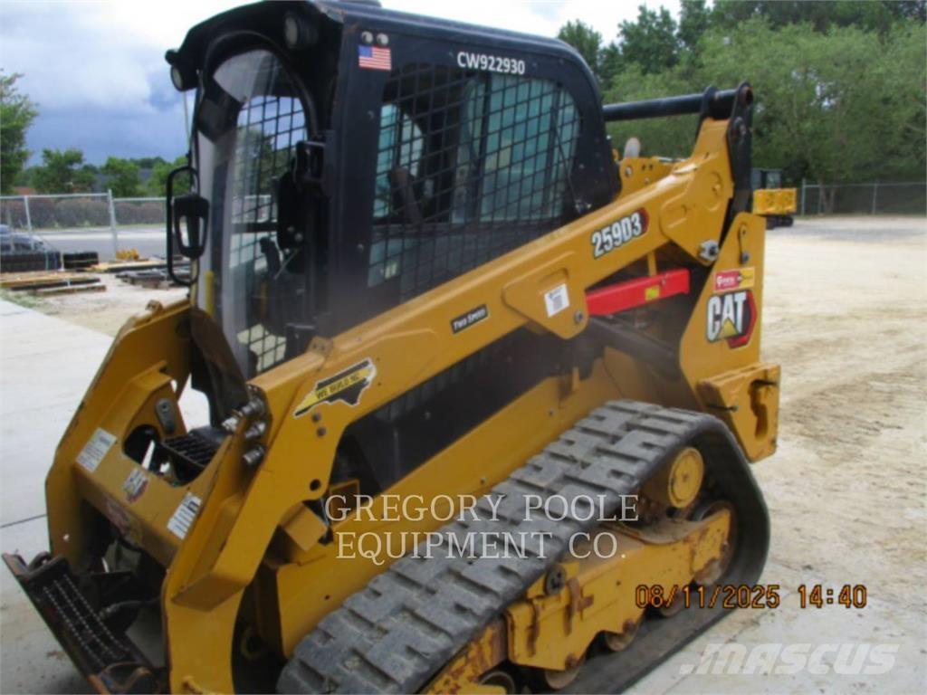 CAT 259D3 Lánctalpas homlokrakodók