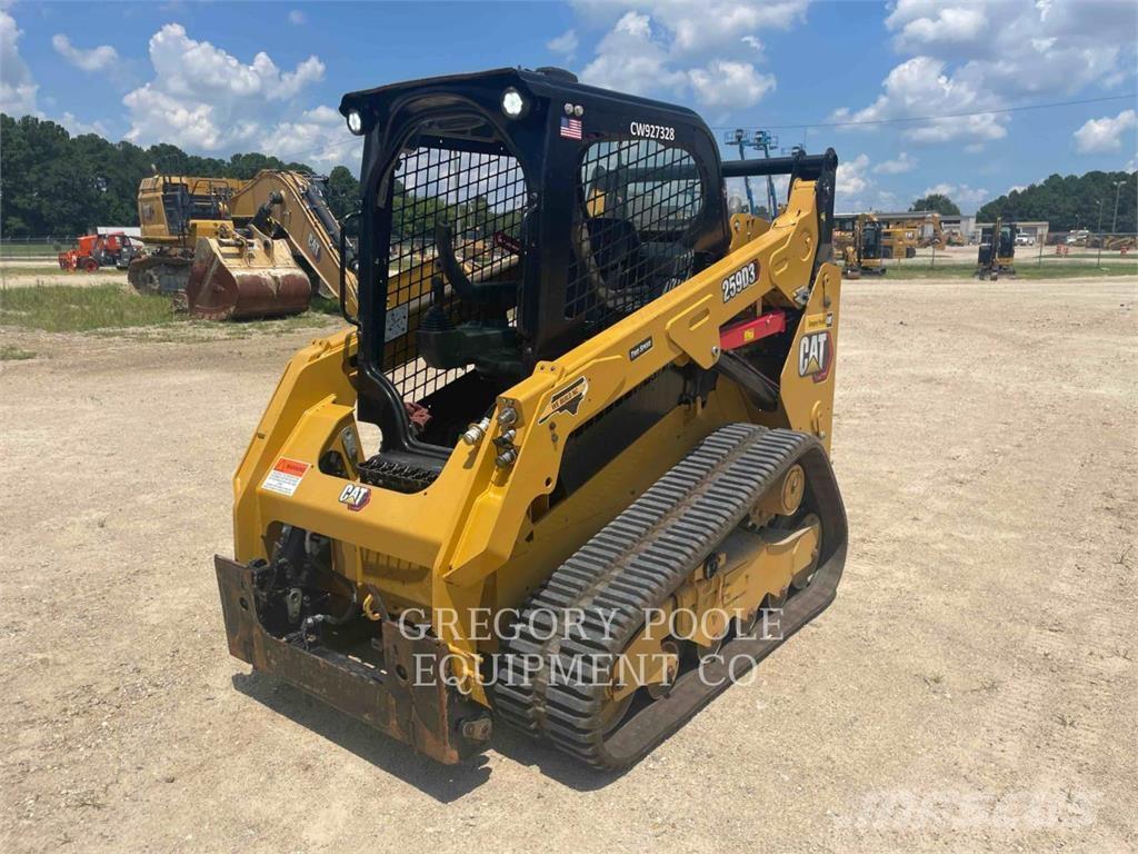 CAT 259D3 Lánctalpas homlokrakodók
