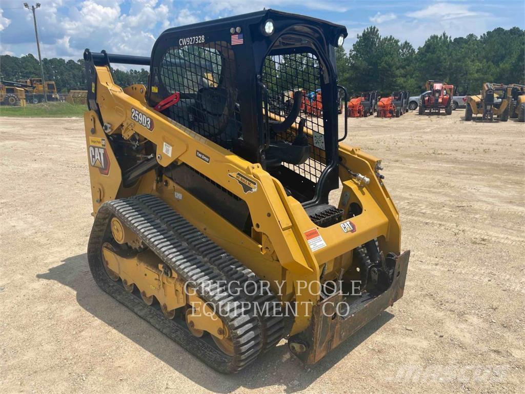 CAT 259D3 Lánctalpas homlokrakodók