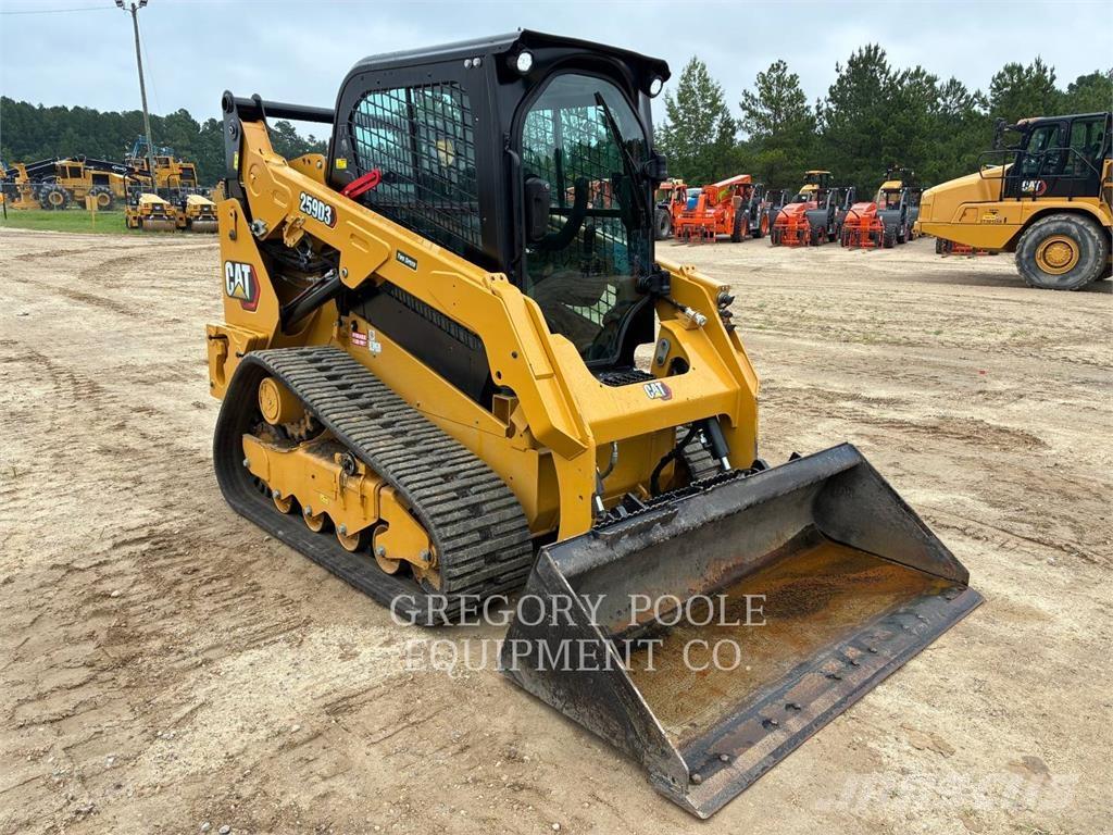 CAT 259D3 Lánctalpas homlokrakodók