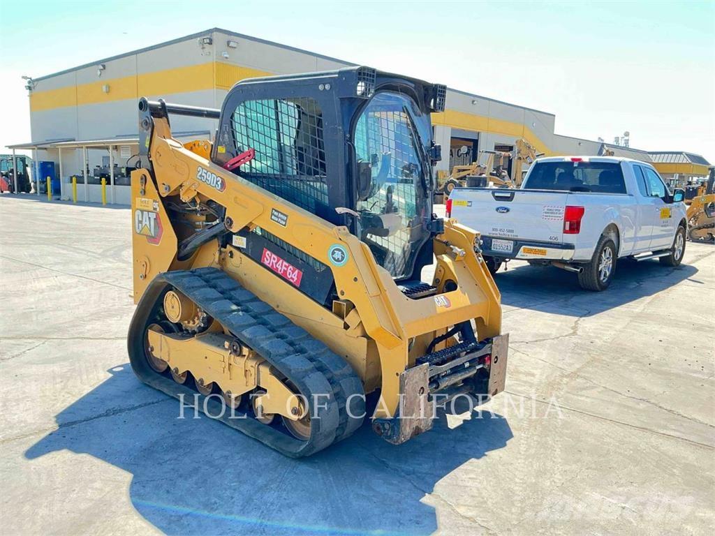 CAT 259D3 Lánctalpas homlokrakodók