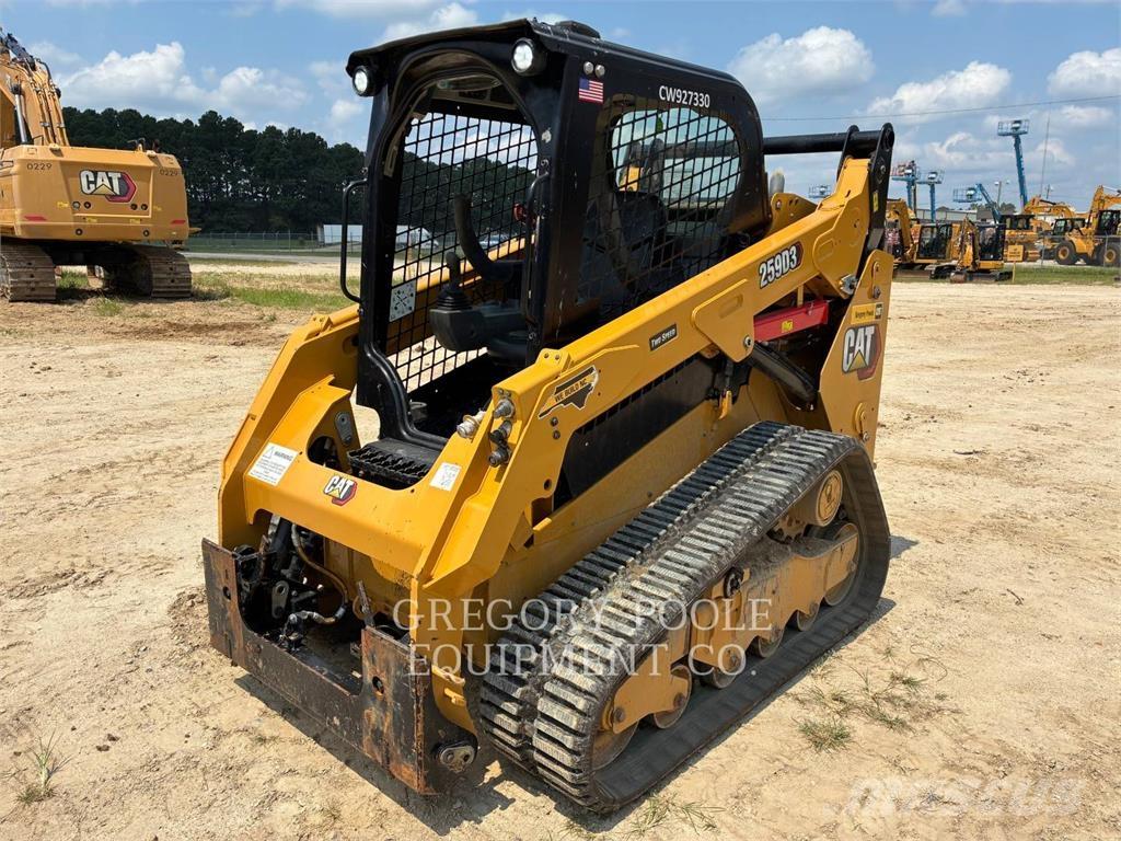 CAT 259D3 Lánctalpas homlokrakodók