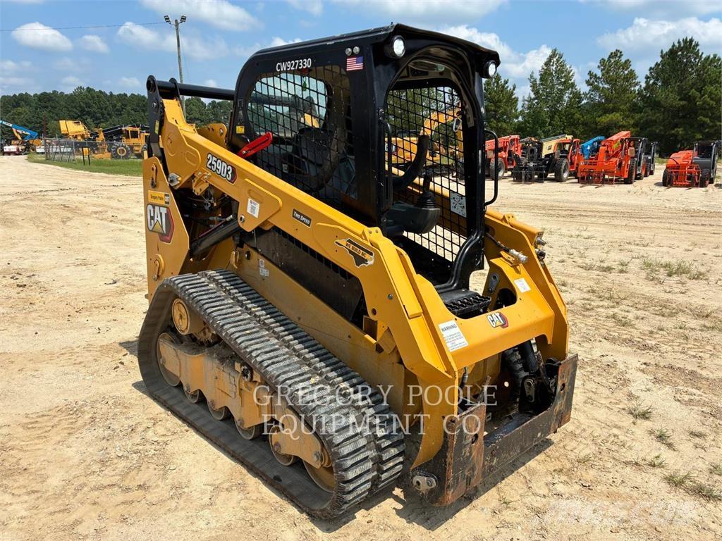 CAT 259D3 Lánctalpas homlokrakodók