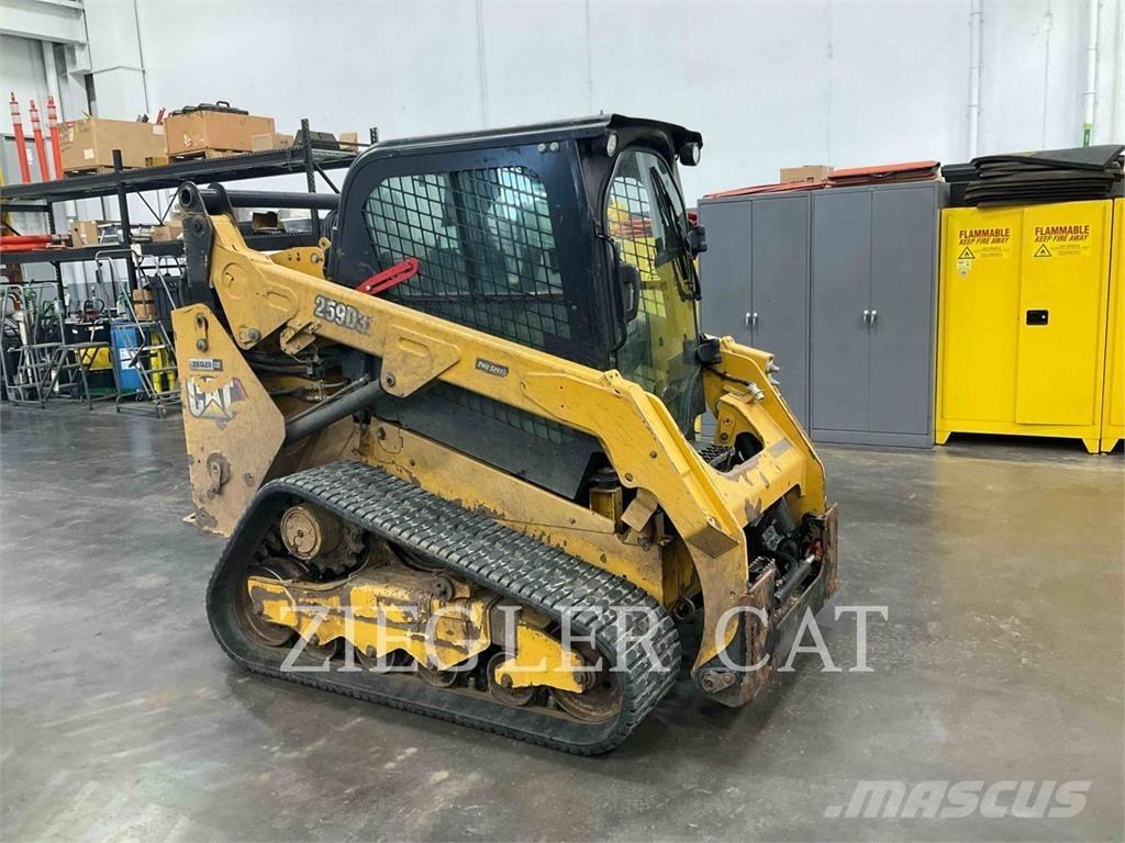 CAT 259D3 Lánctalpas homlokrakodók