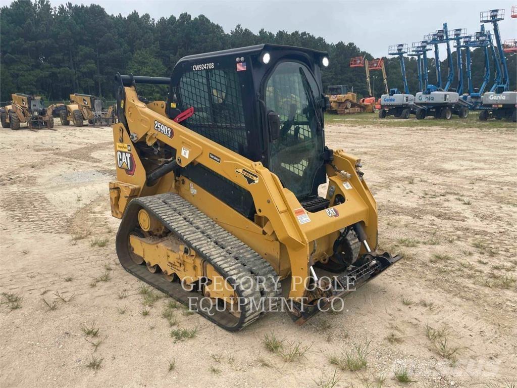 CAT 259D3 Lánctalpas homlokrakodók