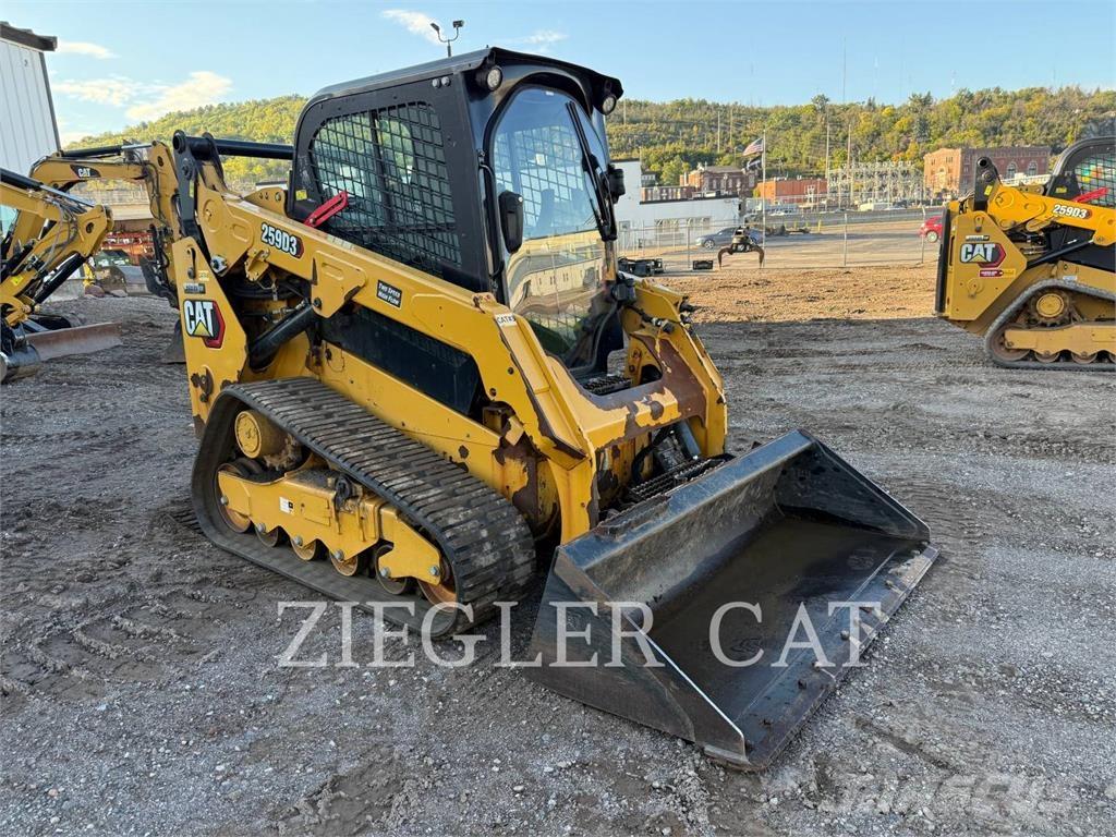 CAT 259D3 Lánctalpas homlokrakodók