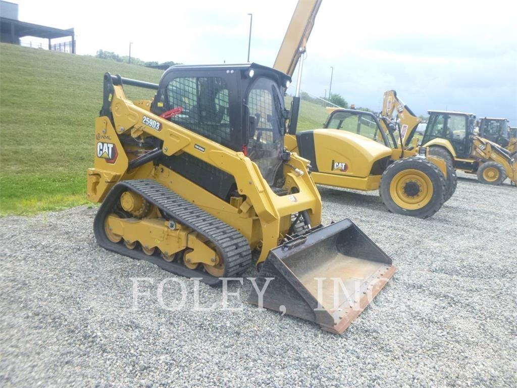 CAT 259D3 Lánctalpas homlokrakodók