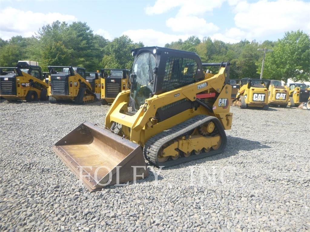 CAT 259D3 Lánctalpas homlokrakodók