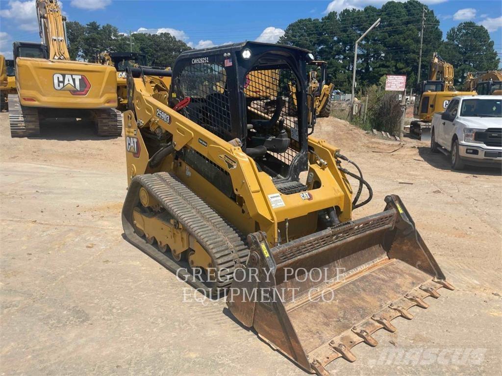 CAT 259D3 Lánctalpas homlokrakodók
